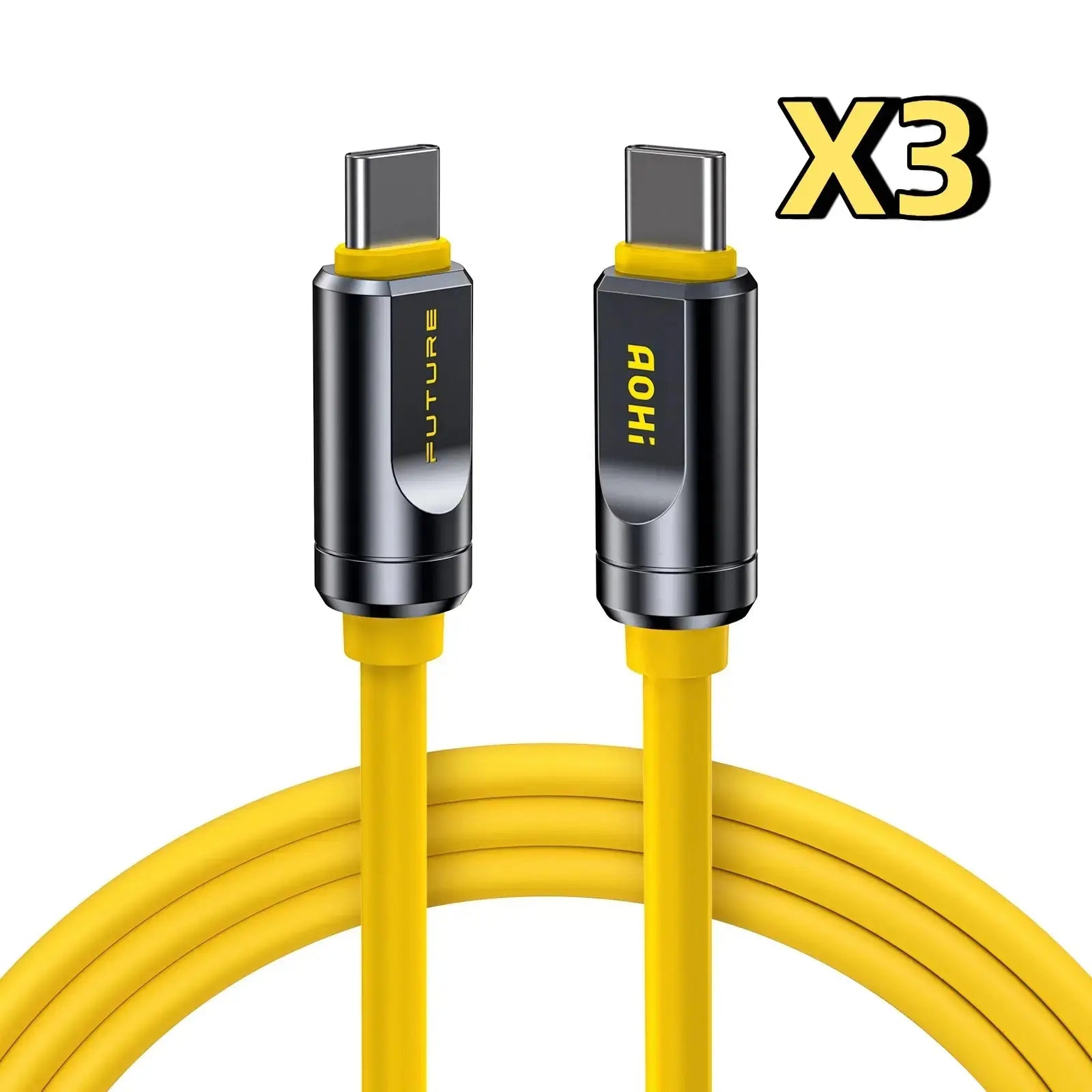 AOHI THE FUTURE Adonis USB4 2.0 240W USB-C to USB-C Cable  (120Gbps/ 8K/ PD3.1) AOHi