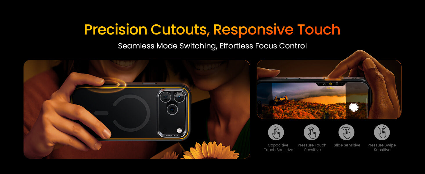 AOHi The Future MagArmor Magnetic Phone Case (For iPhone 17 Pro Max 17 Pro 17 Air)