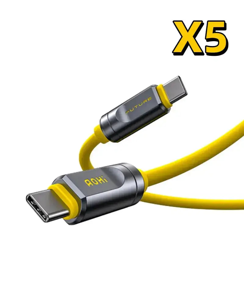 AOHI THE FUTURE Adonis USB4 2.0 240W USB-C to USB-C Cable  (120Gbps/ 8K/ PD3.1) AOHi