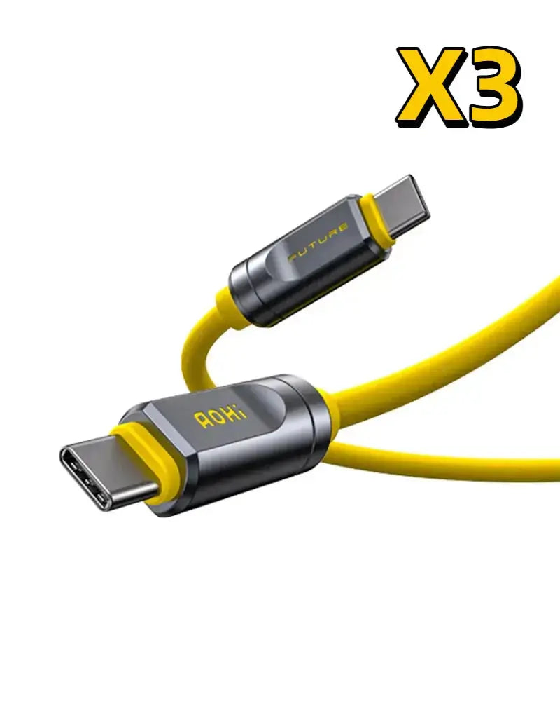 AOHI THE FUTURE Adonis USB4 2.0 240W USB-C to USB-C Cable  (120Gbps/ 8K/ PD3.1) AOHi